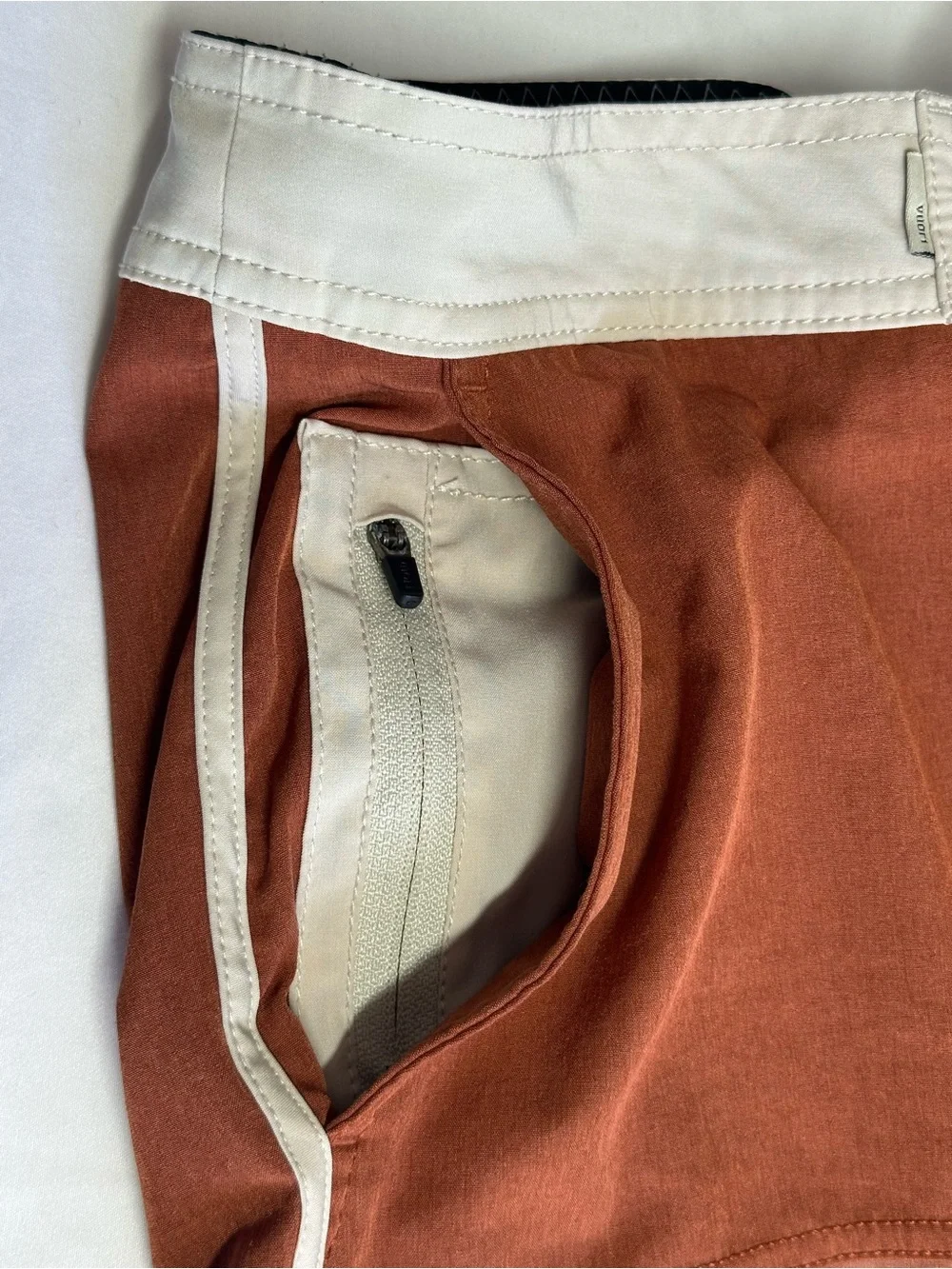 Vuori Cruise Swim Boardshort Dark Penny Size 34 V314